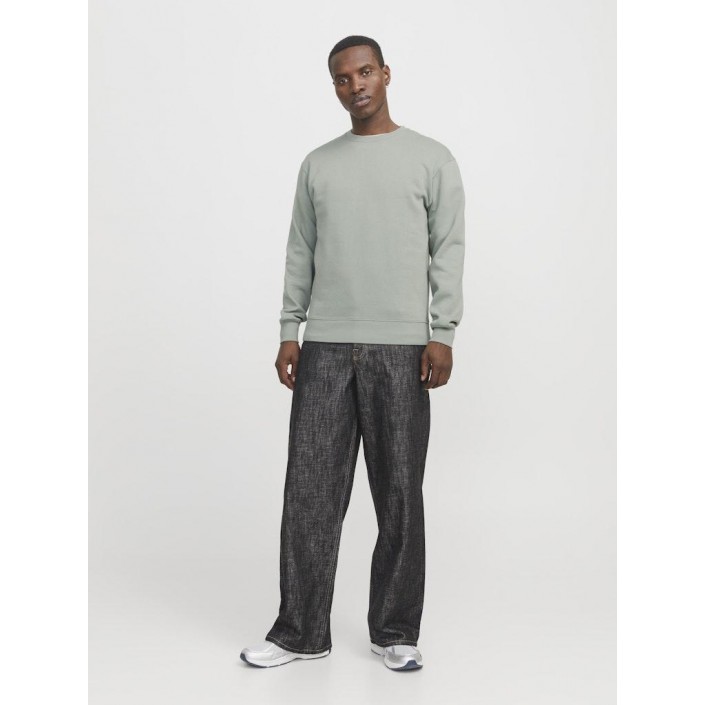 Jack & Jones:JACK&JONES ESSENTIALS JJESTAR BASIC SWEAT CREW NECK NOOS Iceberg Green | Freewear JJESTAR BASIC SWEAT CREW NECK NOOS - www.freewear.nl - Freewear