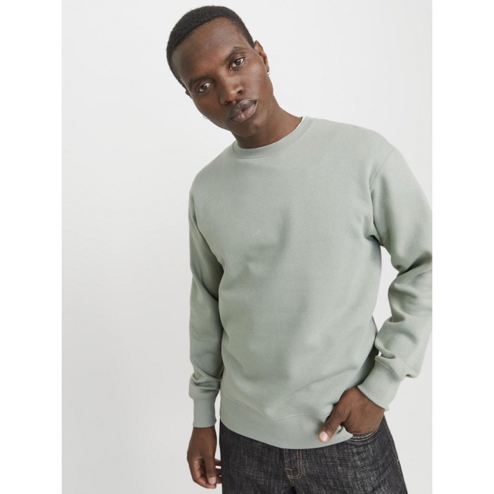 Jack & Jones:JACK&JONES ESSENTIALS JJESTAR BASIC SWEAT CREW NECK NOOS Iceberg Green | Freewear JJESTAR BASIC SWEAT CREW NECK NOOS - www.freewear.nl - Freewear