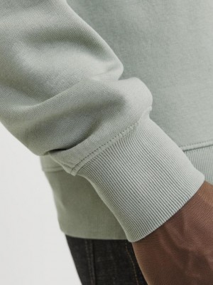 Jack & Jones:JACK&JONES ESSENTIALS JJESTAR BASIC SWEAT CREW NECK NOOS Iceberg Green | Freewear JJESTAR BASIC SWEAT CREW NECK NOOS - www.freewear.nl - Freewear