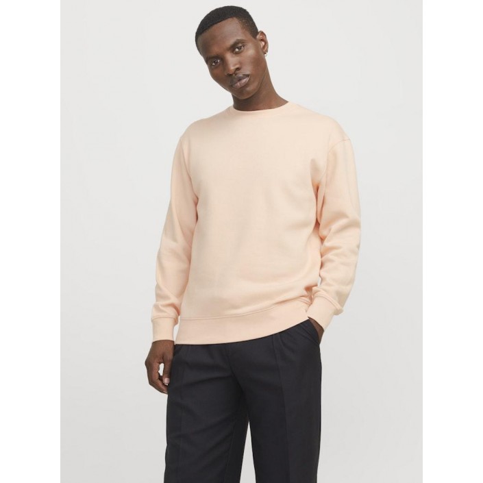Jack & Jones:JACK&JONES ESSENTIALS JJESTAR BASIC SWEAT CREW NECK NOOS Peach Parfait | Freewear JJESTAR BASIC SWEAT CREW NECK NOOS - www.freewear.nl - Freewear
