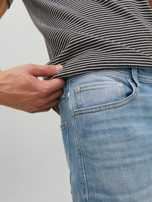 JACK&JONES INTELLIGENCE JJIMIKE JJORIGINAL JOS 011 NOOS Blue Denim | Freewear JJIMIKE JJORIGINAL JOS 011 NOOS - www.freewear.nl - Freewear