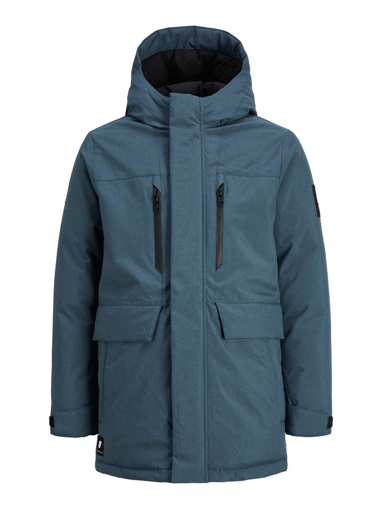 JACK&JONES JUNIOR JCOBACH PARKA JNR Jongens Jas - Maat 176