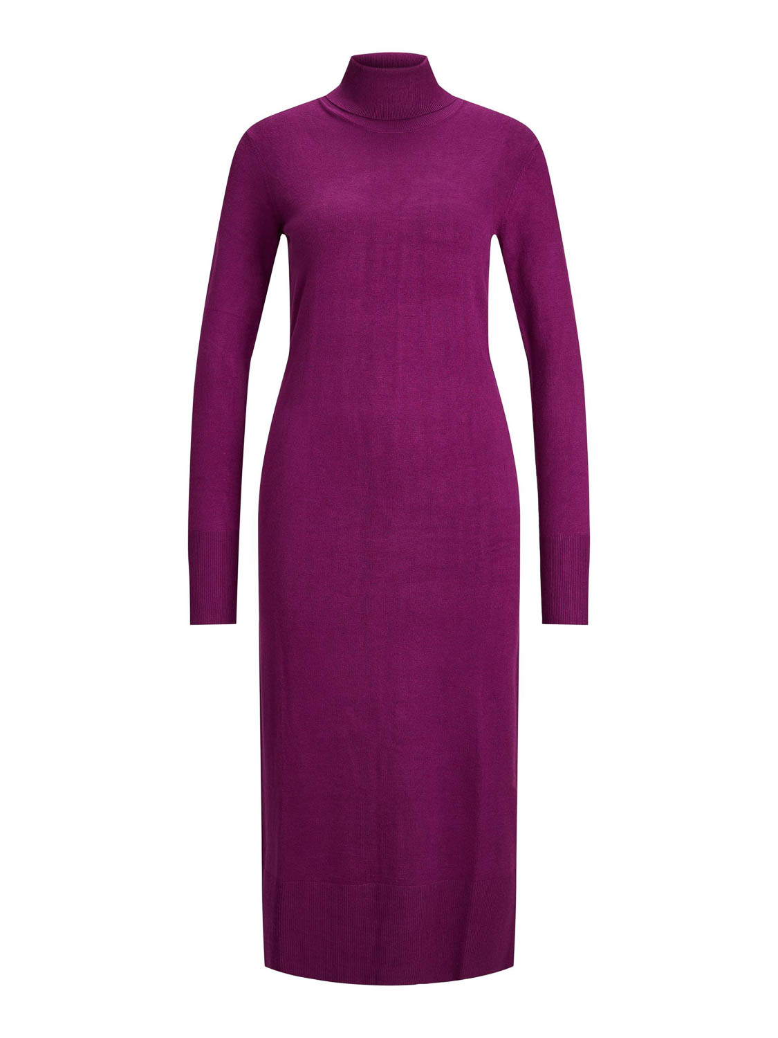 Jack and Jones Jxcat Soft Roll Neck Dress Knit Sn
