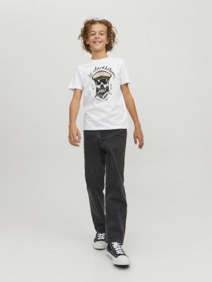 jack en jones boys JJICHRIS JJORIGINAL MF 823 NOOS JNR Black Denim | Freewear JJICHRIS JJORIGINAL MF 823 NOOS JNR - www.freewear.nl - Freewear