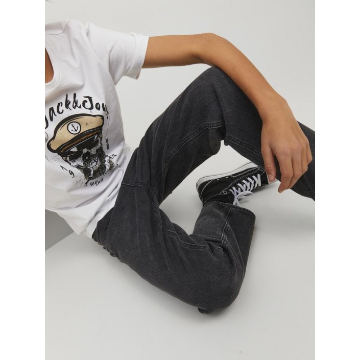 jack en jones boys JJICHRIS JJORIGINAL MF 823 NOOS JNR Black Denim | Freewear JJICHRIS JJORIGINAL MF 823 NOOS JNR - www.freewear.nl - Freewear