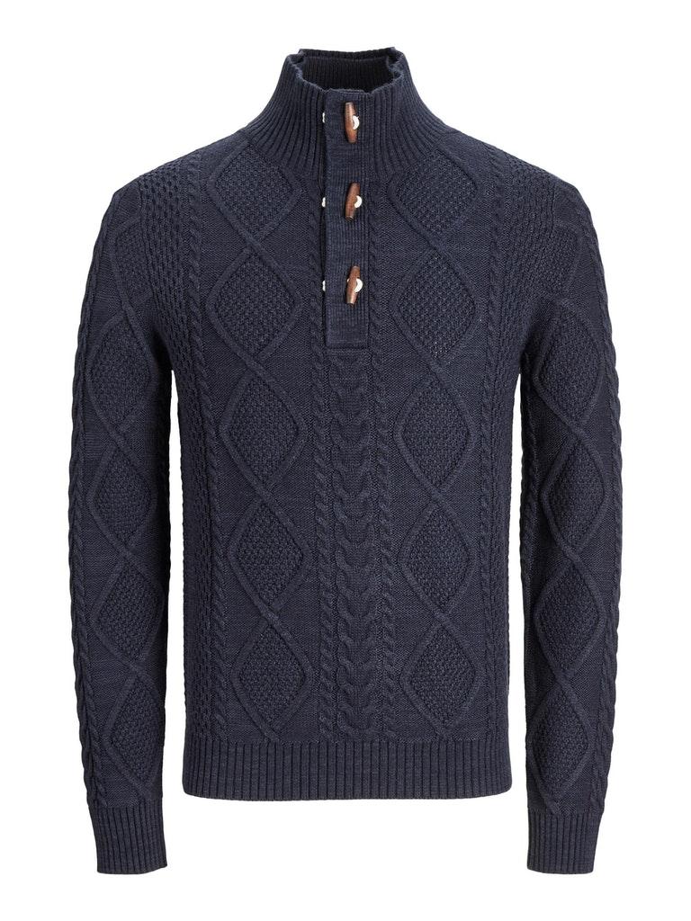 JACK&JONES JPRBLUJEAN CABLE KNIT HIGH NECK Heren Trui - Maat S