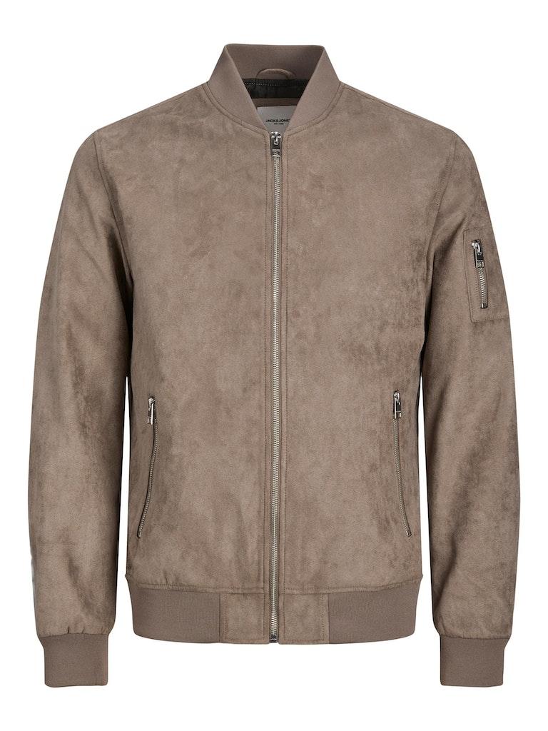 Jack and Jones Jjerocky Faux Suede Bomber Noos