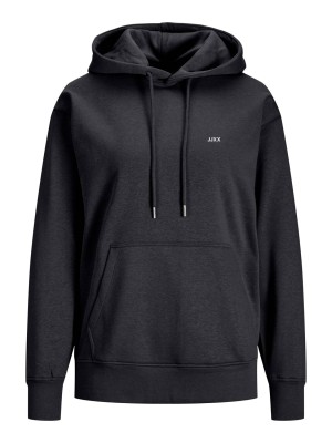 JACK&JONES ORIGINALS JXABBIE RLX LS EVERY HOOD SWT NOOS Black/WHITE JJXX LOGO | Freewear JXABBIE RLX LS EVERY HOOD SWT NOOS - www.freewear.nl - Freewear