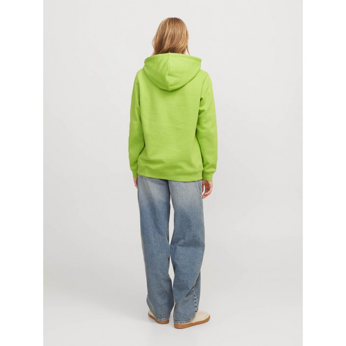 JACK&JONES ORIGINALS JXABBIE RLX LS EVERY HOOD SWT NOOS Parrot Green/BRIGHT WHITE JJXX L | Freewear JXABBIE RLX LS EVERY HOOD SWT NOOS - www.freewear.nl - Freewear