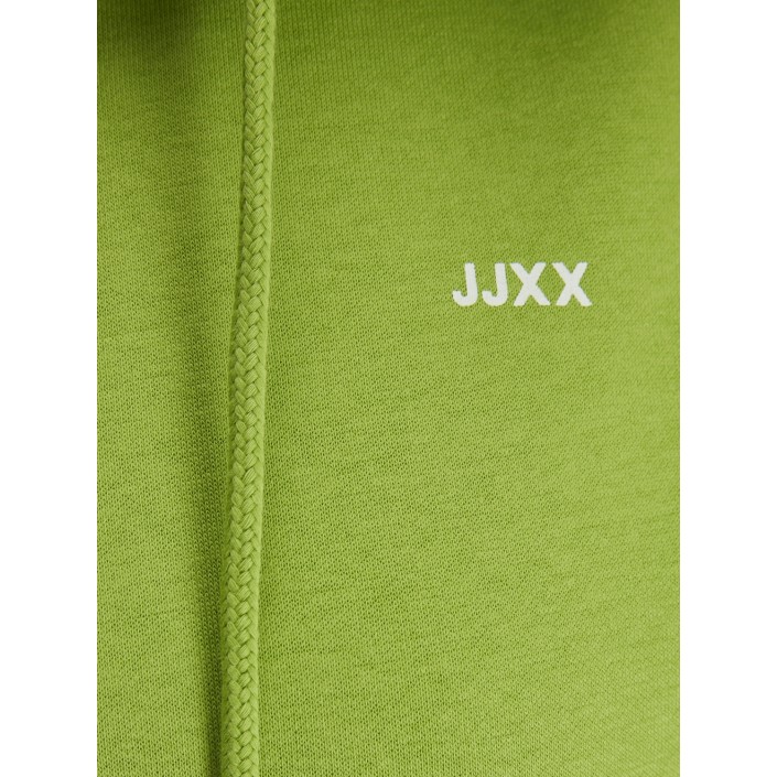 JACK&JONES ORIGINALS JXABBIE RLX LS EVERY HOOD SWT NOOS Parrot Green/BRIGHT WHITE JJXX L | Freewear JXABBIE RLX LS EVERY HOOD SWT NOOS - www.freewear.nl - Freewear