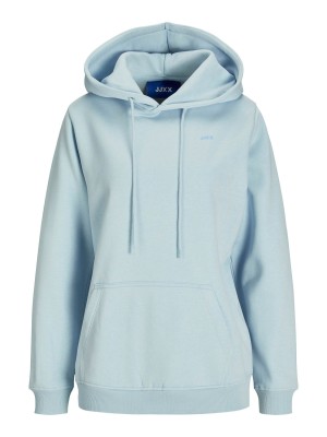 JACK&JONES ORIGINALS JXABBIE RLX LS EVERY HOOD SWT NOOS Skyway/POWDER BLUE JJXX LOGO | Freewear JXABBIE RLX LS EVERY HOOD SWT NOOS - www.freewear.nl - Freewear