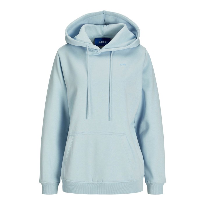 JACK&JONES ORIGINALS JXABBIE RLX LS EVERY HOOD SWT NOOS Skyway/POWDER BLUE JJXX LOGO | Freewear JXABBIE RLX LS EVERY HOOD SWT NOOS - www.freewear.nl - Freewear