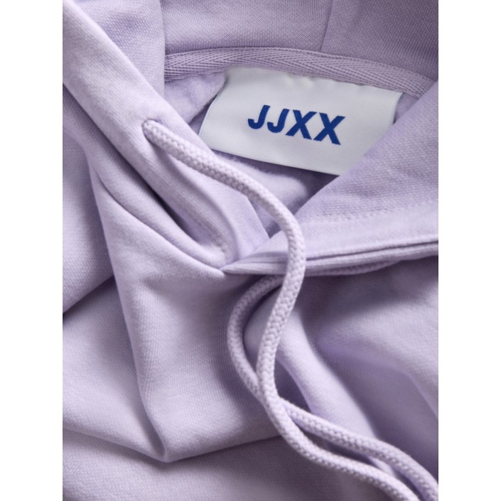 JACK&JONES ORIGINALS JXABBIE RLX LS EVERY HOOD SWT NOOS Purple Rose/SUNLIT ALLIUM JJXX L | Freewear JXABBIE RLX LS EVERY HOOD SWT NOOS - www.freewear.nl - Freewear