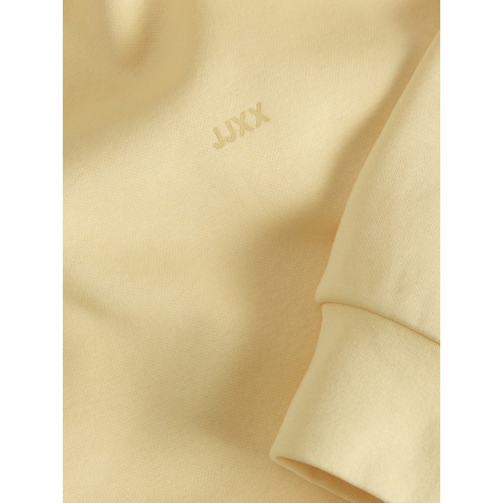 JACK&JONES ORIGINALS JXABBIE RLX LS EVERY CREW SWT NOOS Sunlight/HEMP JJXX LOGO | Freewear JXABBIE RLX LS EVERY CREW SWT NOOS - www.freewear.nl - Freewear