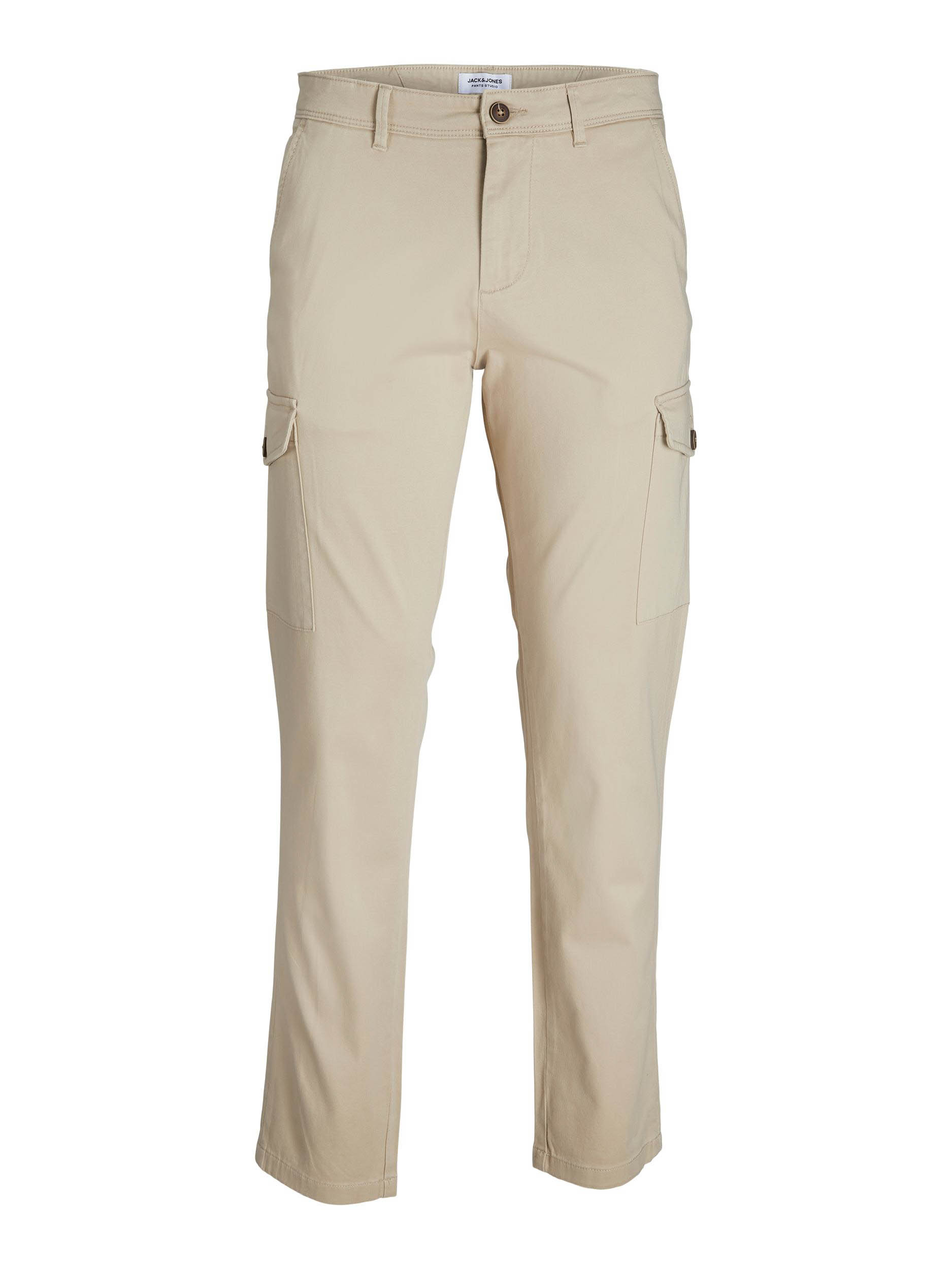 JACK & JONES Jjbowie Cargo Sa Noos Cargo Broek - Heren - Beige - W34 X L32