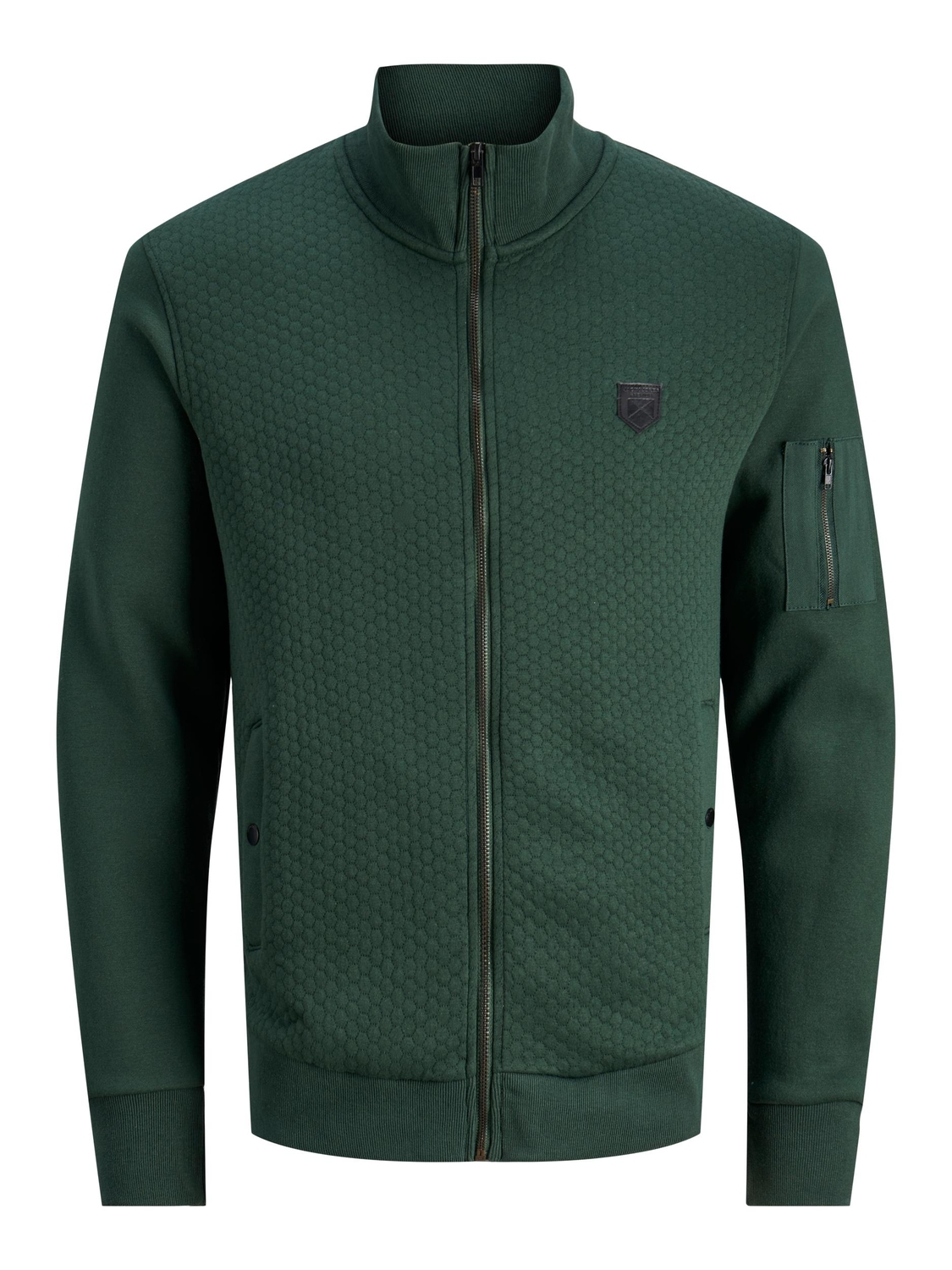 JACK&JONES JPRBLUWILLS SWEAT ZIP HIGH NECK Heren Trui - Maat XXL