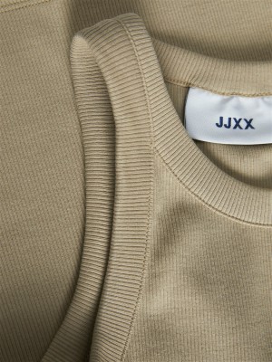 JACK&JONES ORIGINALS JXFOREST STR SL RIB TOP JRS NOOS Incense | Freewear JXFOREST STR SL RIB TOP JRS NOOS - www.freewear.nl - Freewear