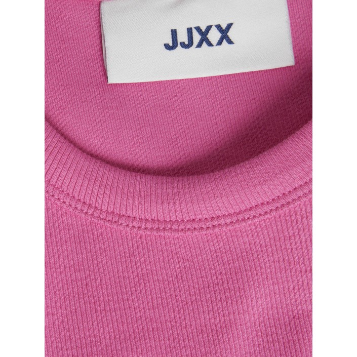 JACK&JONES ORIGINALS JXFOREST STR SL RIB TOP JRS NOOS Carmine Rose | Freewear JXFOREST STR SL RIB TOP JRS NOOS - www.freewear.nl - Freewear
