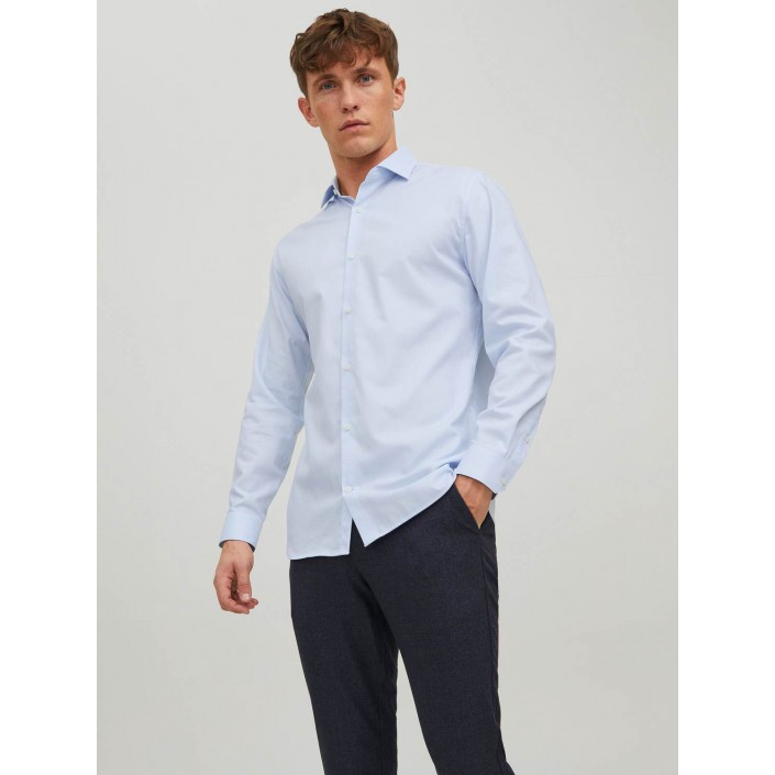 Jack & Jones:JACK&JONES ESSENTIALS JPRBLAPARKER SHIRT L/S NOOS Pure Cashmere/SLIM FIT | Freewear JPRBLAPARKER SHIRT L/S NOOS - www.freewear.nl - Freewear