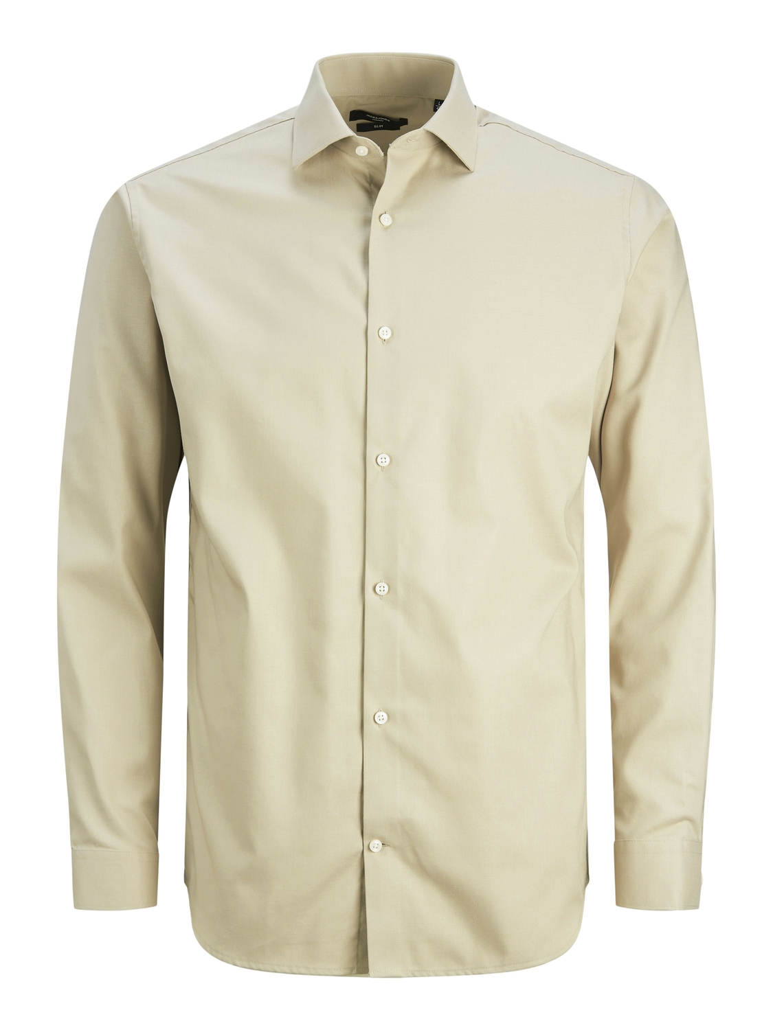 Jack & Jones Overhemd Jprblaparker Shirt L/s Noos 12227385 Pure Cashmere/slim Fit Mannen Maat - XXL