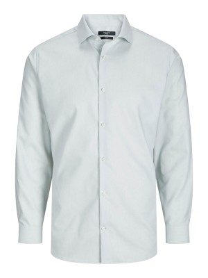 Jack & Jones:JACK&JONES ESSENTIALS JPRBLAPARKER SHIRT L/S NOOS Iceberg Green/SLIM FIT | Freewear JPRBLAPARKER SHIRT L/S NOOS - www.freewear.nl - Freewear