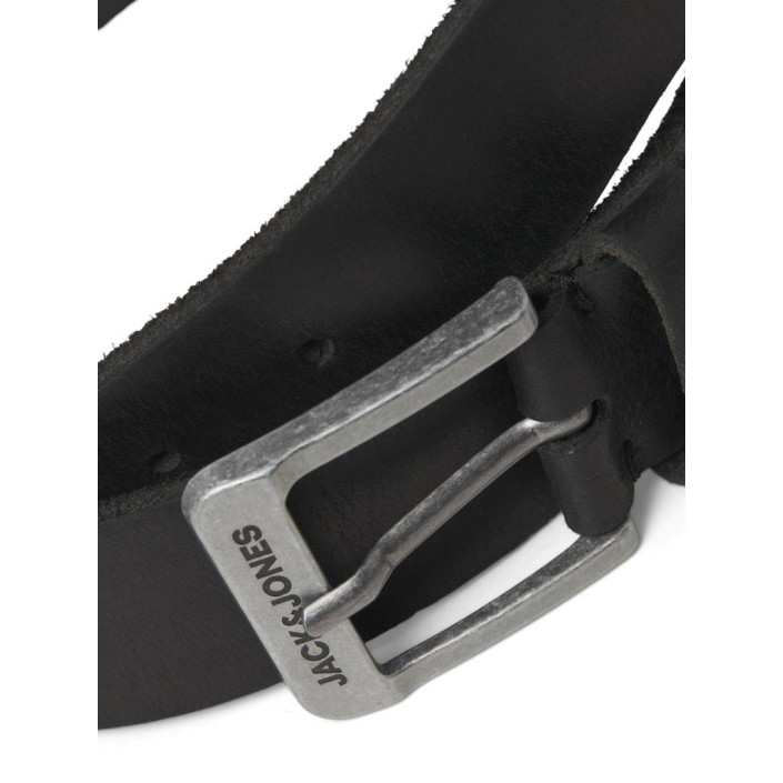 Jack and Jones JACROCK LEATHER BELT NOOS Black | Freewear JACROCK LEATHER BELT NOOS - www.freewear.nl - Freewear