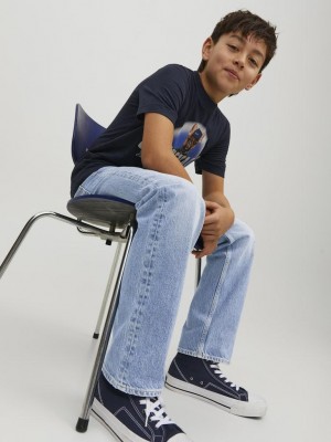jack en jones boys JJICHRIS JJORIGINAL AKM 920 NOOS JN: Blue Denim | Freewear JJICHRIS JJORIGINAL AKM 920 NOOS JN: - www.freewear.nl - Freewear