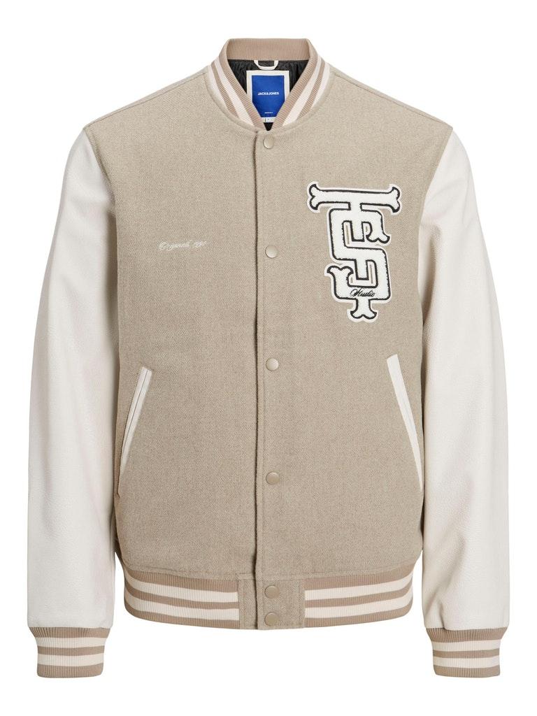 Collegejack met labeldetail