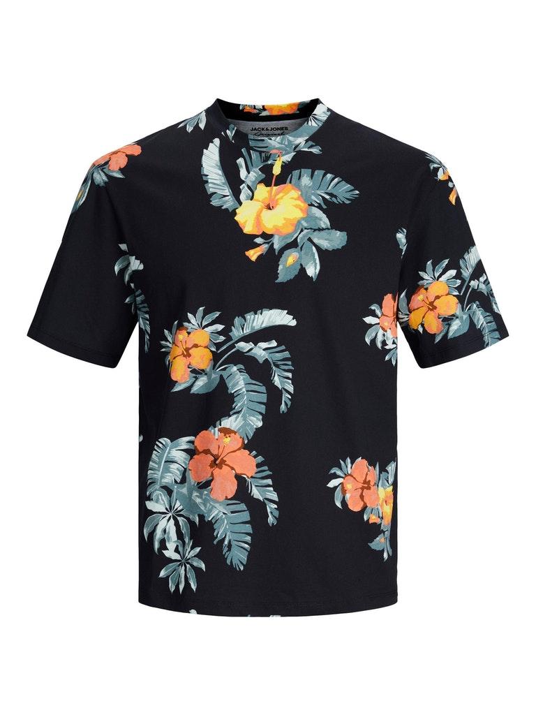 jack en jones boys Jorflores Aop Tee Ss Crew Neck Jnr