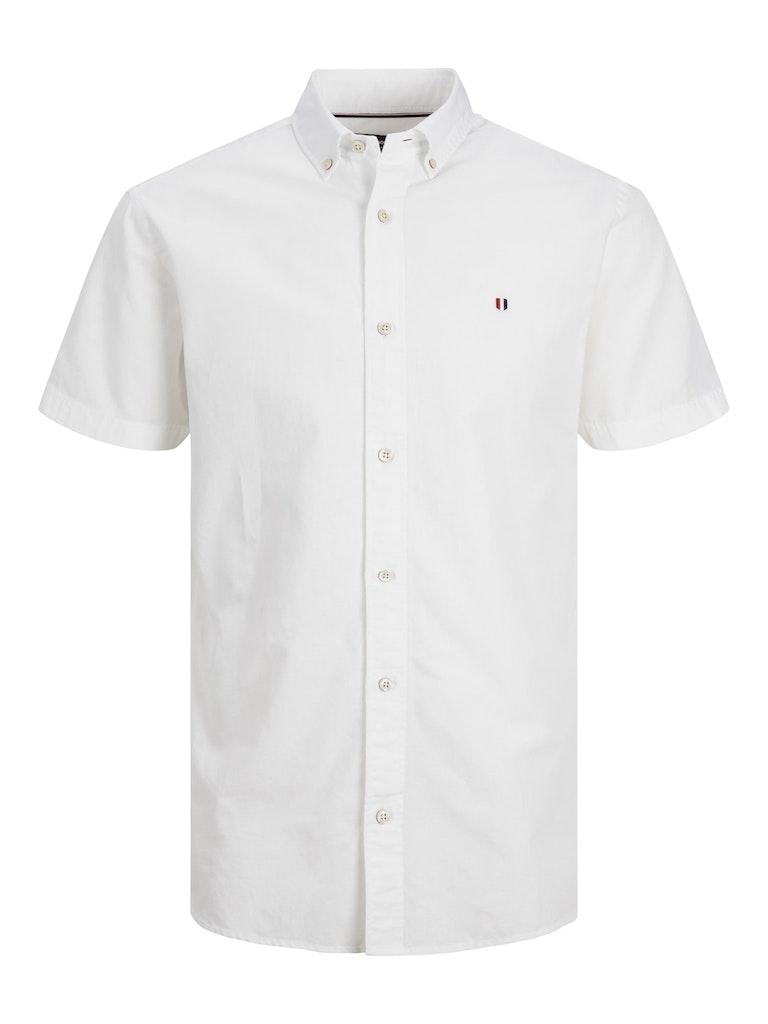 Vrijetijdsoverhemd met labelstitching, model 'SUMMER'