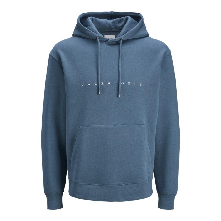 Jack & Jones:JACK&JONES ESSENTIALS JJESTAR JJ SWEAT HOOD NOOS Oceanview | Freewear JJESTAR JJ SWEAT HOOD NOOS - www.freewear.nl - Freewear