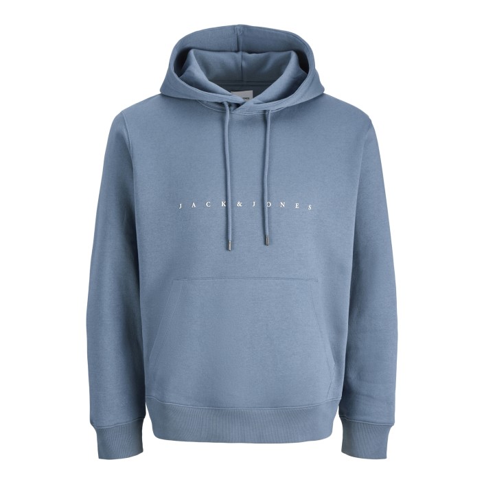 Jack & Jones:JACK&JONES ESSENTIALS JJESTAR JJ SWEAT HOOD NOOS Blue Mirage | Freewear JJESTAR JJ SWEAT HOOD NOOS - www.freewear.nl - Freewear