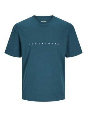 Jack & Jones:JACK&JONES ESSENTIALS JJESTAR JJ TEE SS NOOS Deep Teal | Freewear JJESTAR JJ TEE SS NOOS - www.freewear.nl - Freewear