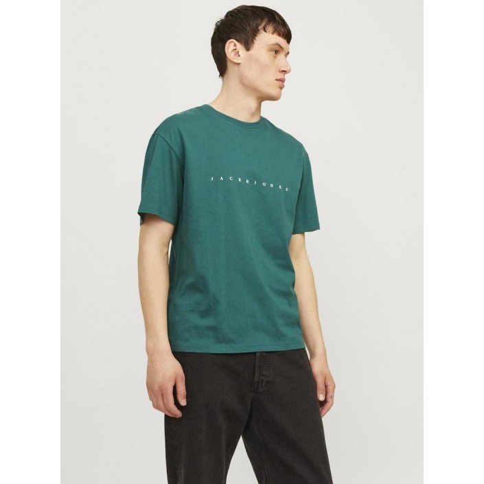 Jack & Jones:JACK&JONES ESSENTIALS JJESTAR JJ TEE SS NOOS Deep Teal | Freewear JJESTAR JJ TEE SS NOOS - www.freewear.nl - Freewear