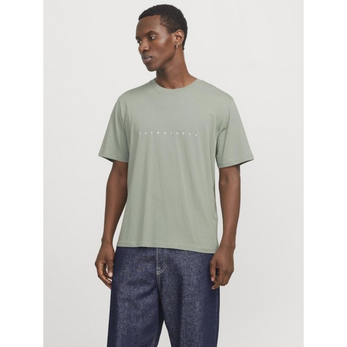 Jack & Jones:JACK&JONES ESSENTIALS JJESTAR JJ TEE SS NOOS Iceberg Green | Freewear JJESTAR JJ TEE SS NOOS - www.freewear.nl - Freewear