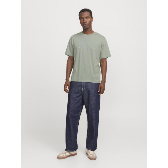 Jack & Jones:JACK&JONES ESSENTIALS JJESTAR JJ TEE SS NOOS Iceberg Green | Freewear JJESTAR JJ TEE SS NOOS - www.freewear.nl - Freewear