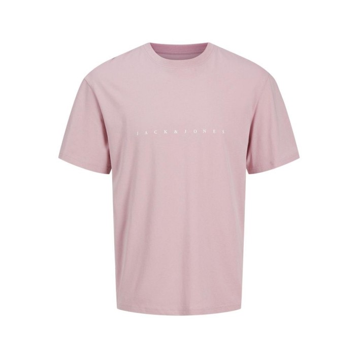 Jack & Jones:JACK&JONES ESSENTIALS JJESTAR JJ TEE SS NOOS Pink Nectar | Freewear JJESTAR JJ TEE SS NOOS - www.freewear.nl - Freewear