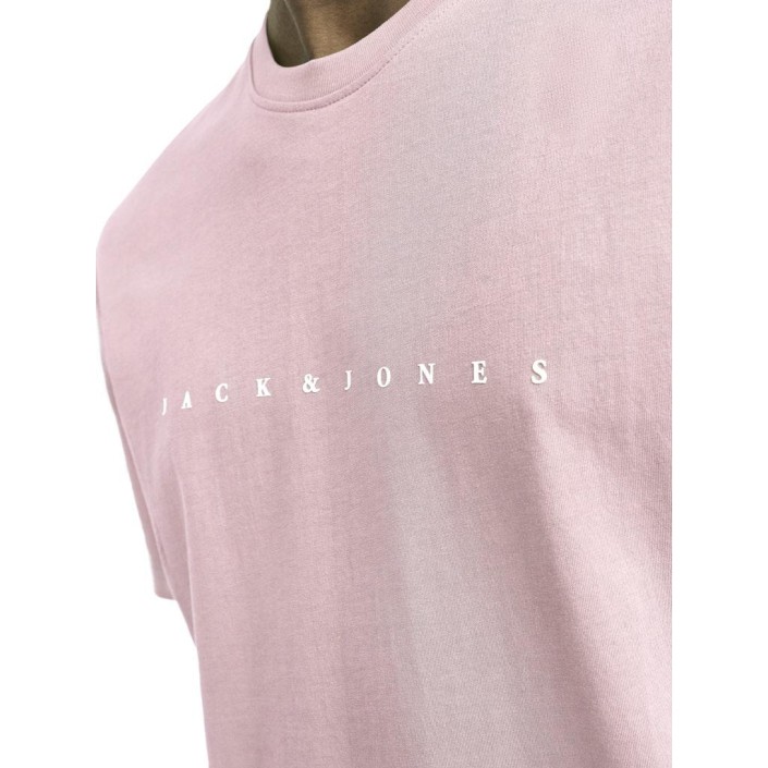 Jack & Jones:JACK&JONES ESSENTIALS JJESTAR JJ TEE SS NOOS Pink Nectar | Freewear JJESTAR JJ TEE SS NOOS - www.freewear.nl - Freewear