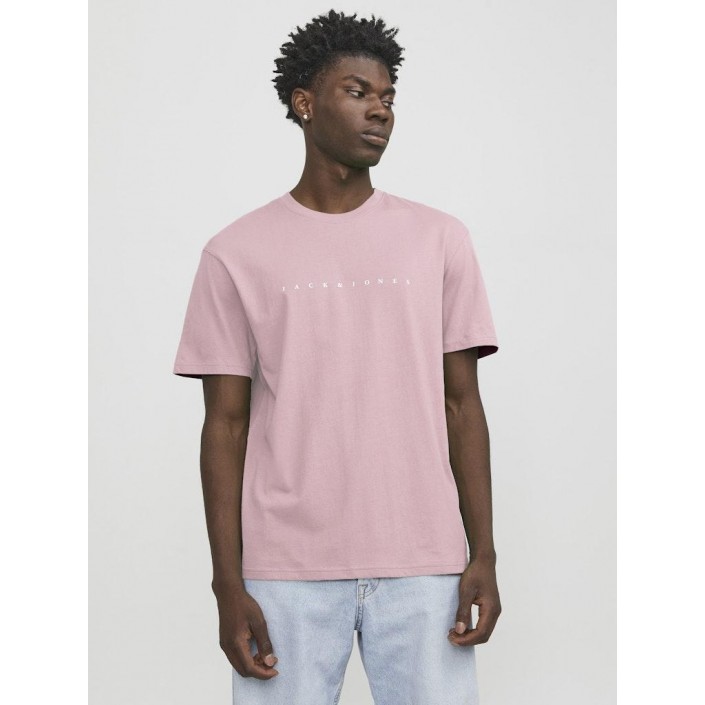 Jack & Jones:JACK&JONES ESSENTIALS JJESTAR JJ TEE SS NOOS Pink Nectar | Freewear JJESTAR JJ TEE SS NOOS - www.freewear.nl - Freewear