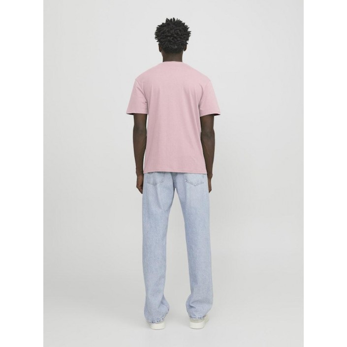 Jack & Jones:JACK&JONES ESSENTIALS JJESTAR JJ TEE SS NOOS Pink Nectar | Freewear JJESTAR JJ TEE SS NOOS - www.freewear.nl - Freewear