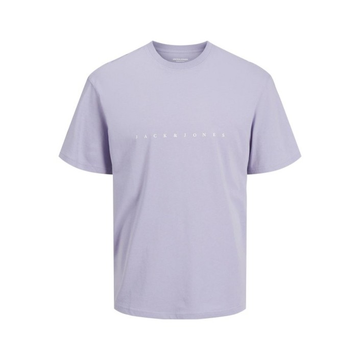 Jack & Jones:JACK&JONES ESSENTIALS JJESTAR JJ TEE SS NOOS Languid Lavender | Freewear JJESTAR JJ TEE SS NOOS - www.freewear.nl - Freewear