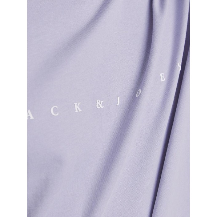 Jack & Jones:JACK&JONES ESSENTIALS JJESTAR JJ TEE SS NOOS Languid Lavender | Freewear JJESTAR JJ TEE SS NOOS - www.freewear.nl - Freewear