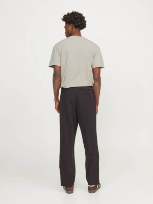 Jack & Jones:JACK&JONES ESSENTIALS JJESTAR JJ TEE SS NOOS Moonbeam | Freewear JJESTAR JJ TEE SS NOOS - www.freewear.nl - Freewear