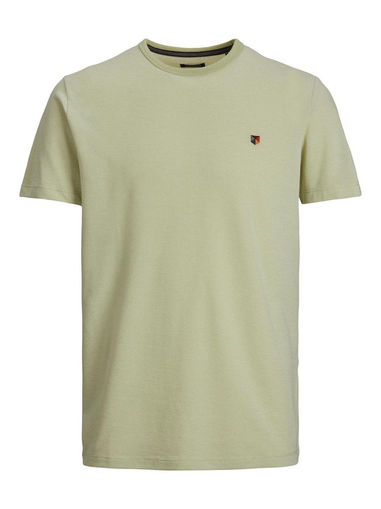 JACK&JONES JPRBLUWIN STRUCTURE TEE CREW NECK Heren T-shirt - Maat L
