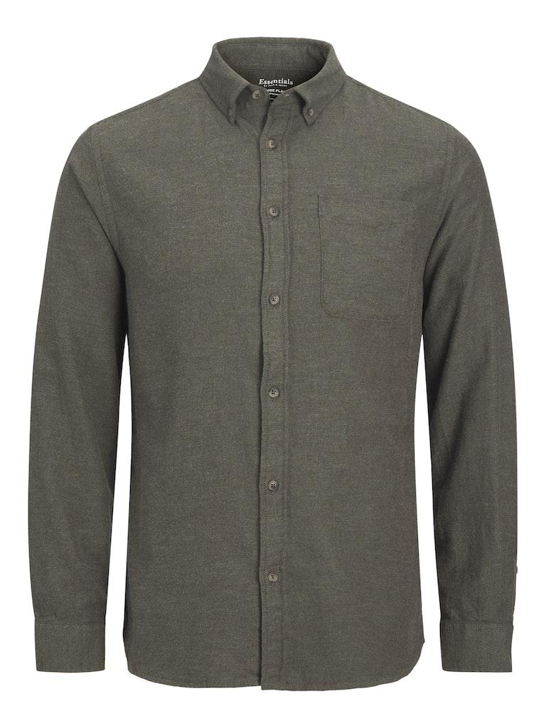 Jack and Jones Jjeclassic Melange Shirt Ls Sn