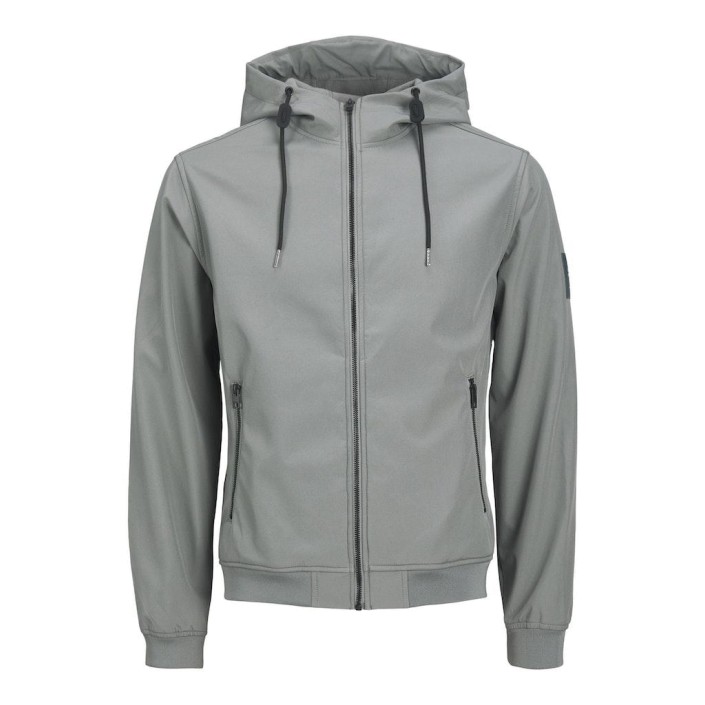 Jack & Jones:JACK&JONES ESSENTIALS JJEBASIC SOFTSHELL HOOD NOOS Sedona Sage | Freewear JJEBASIC SOFTSHELL HOOD NOOS - www.freewear.nl - Freewear