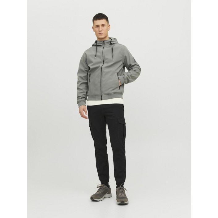 Jack & Jones:JACK&JONES ESSENTIALS JJEBASIC SOFTSHELL HOOD NOOS Sedona Sage | Freewear JJEBASIC SOFTSHELL HOOD NOOS - www.freewear.nl - Freewear