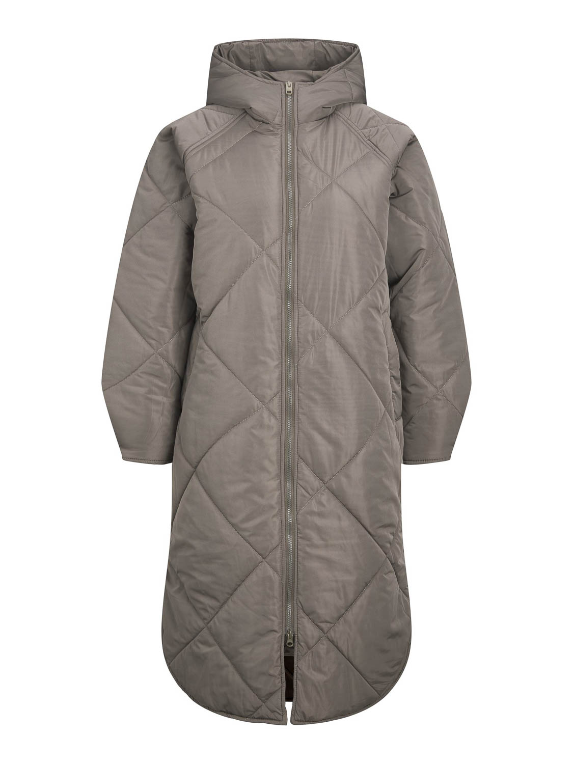 Jack and Jones Jxsienna Quilted Hood Jacket Otw Sn