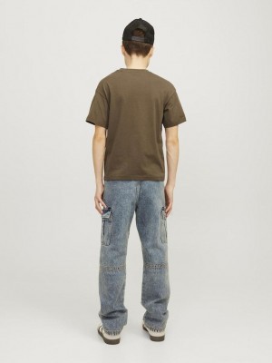 jack en jones boys JJESTAR JJ TEE SS NOOS JNR Canteen | Freewear JJESTAR JJ TEE SS NOOS JNR - www.freewear.nl - Freewear