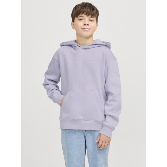 jack en jones boys JJESTAR JJ SWEAT HOOD NOOS JNR Languid Lavender | Freewear JJESTAR JJ SWEAT HOOD NOOS JNR - www.freewear.nl - Freewear